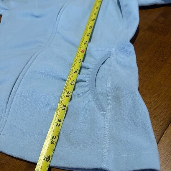 The North Face Jacket Womens Blue Fleece Full Zip Fleece TKA 100 Thumb Holes M - Picture 11 of 11
